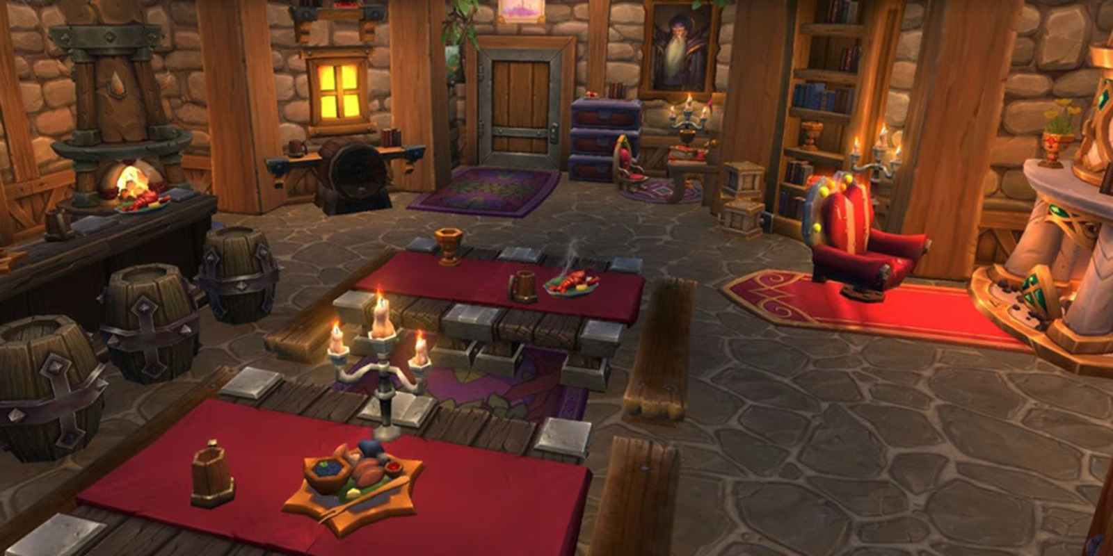 WoW Housing Decorated Room